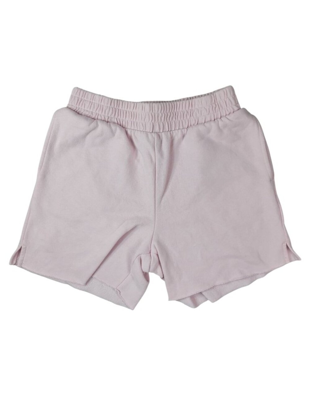 Art Class Girls Athletic Sweat Shorts Pink Size 10 Large Cut Off Pull On Pockets